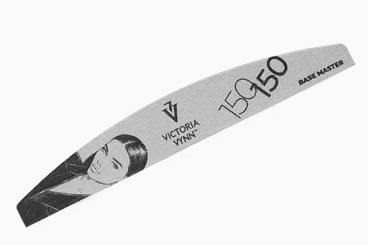 Victoria Vynn™ - 180/240 NAIL FILE white Crescent