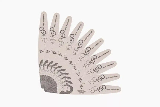 Victoria Vynn - 150/150 NAIL FILE NAIL THERAPIST Elipse 10 pcs