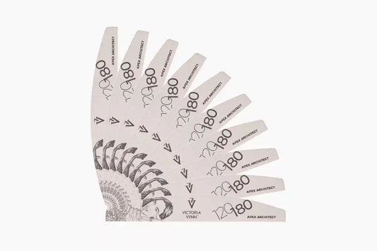 Victoria Vynn - 120/180 NAIL FILE APEX ARCHITECT Crescent 10 pcs