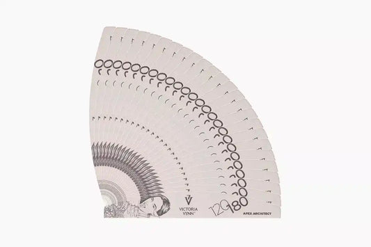Victoria Vynn - 120/150 NAIL FILE APEX ARCHITECT Crescent 25pcs
