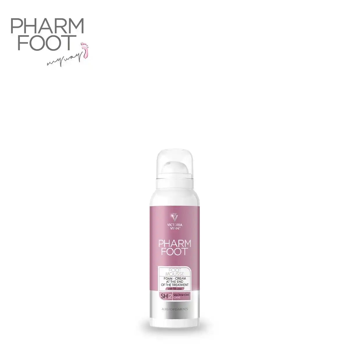 Victoria Vynn - PHARM FOOT UREA Foot Mousse Foam - Cream at the end of the treatment 5% urea 105ml