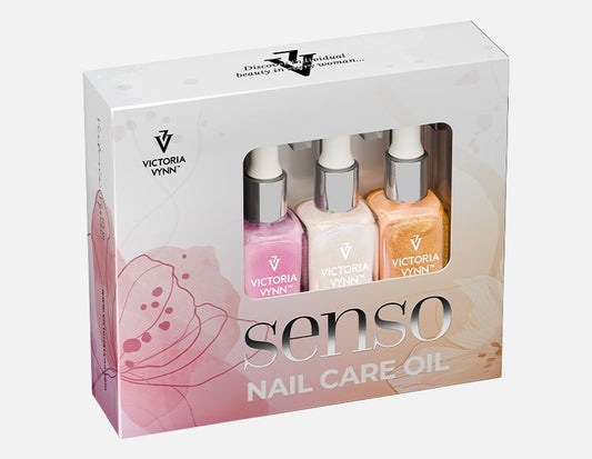 Victoria Vynn ™ - 3 PACK SENSO NAIL CARE OIL Follow Me, Kiss Me, Love Me 9 ml