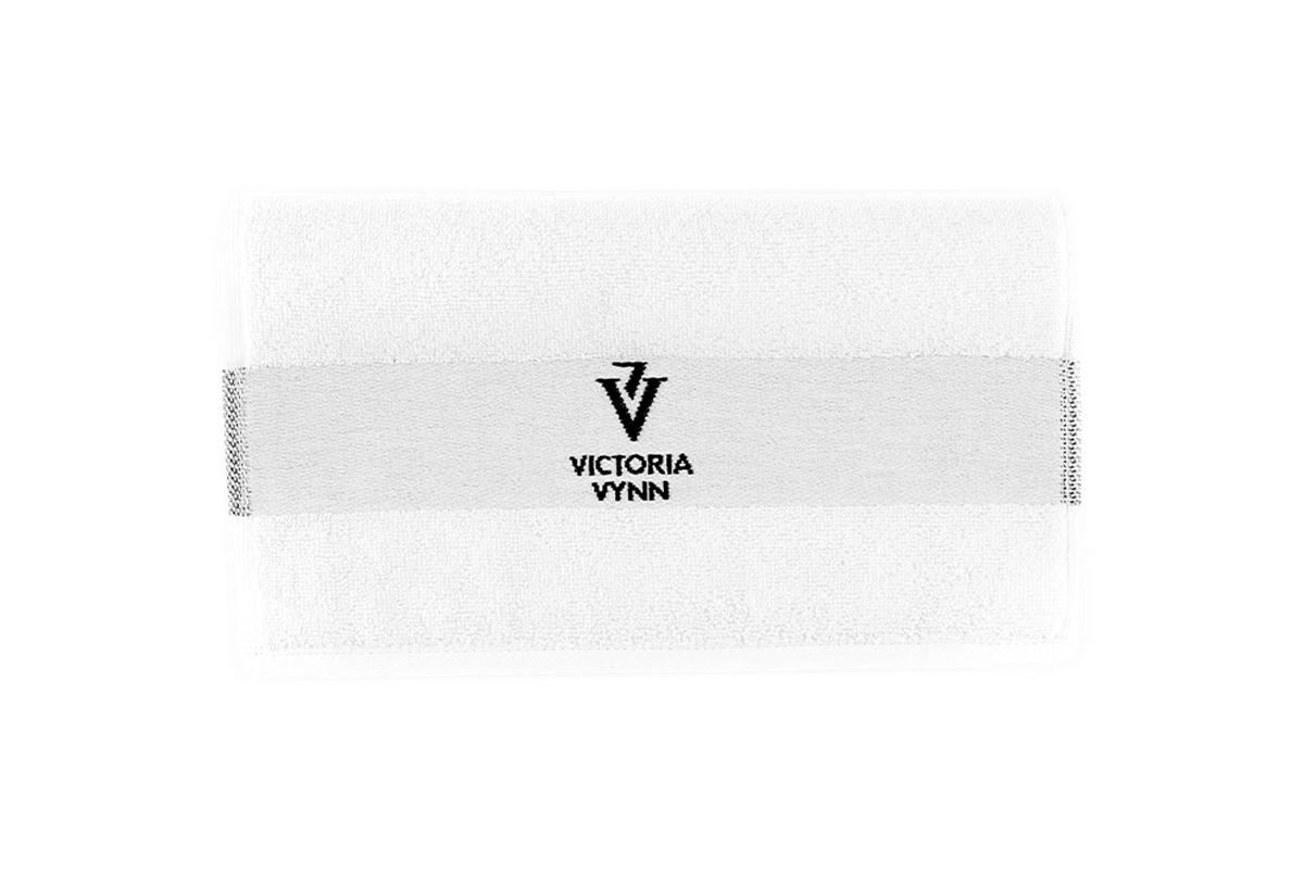 Victoria Vynn ™ - TOWEL White with logo