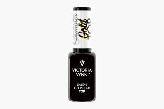 Victoria Vynn ™ - GEL POLISH TOP Shimmer Gold No Wipe