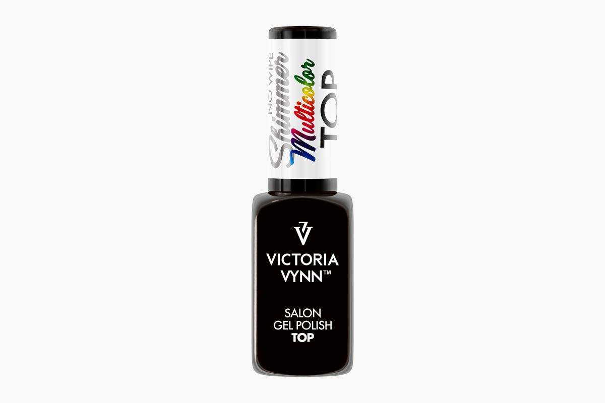Victoria Vynn ™ - GEL POLISH TOP Shimmer Multicolor No Wipe